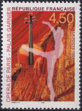 1998, Francie, 3325, Budova opery v Paříži, 100. výročí úmrtí architekta Charlese Garniera ✶✶