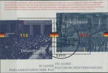 1998, Německo, A043, 50 let Parlametní rady, 150 let Ústavy ⊙
