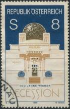 1998, Rakousko, 2247, 100 let vídeňské secese ⊙