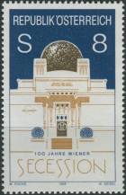 1998, Rakousko, 2247, 100 let vídeňské Secese ∗∗