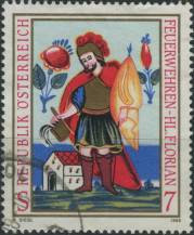 1998, Rakousko, 2251, Požární ocharna v Rakousku ⊙