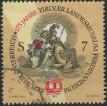 1998, Rakousko, 2253, 175 let Tyrolské zemského muzea Ferdinandeum, Innsbruck ⊙