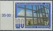 1998, Rakousko, 2264p, 100 let Ekonomické univerzity, Vídeň ∗∗