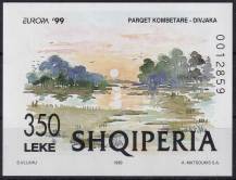 1999, Albánie, A118, EUROPA: Přírodní a národní parky ✶✶