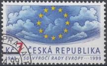 1999, Česko, 0214, Výročí Rady Evropy, ⊙