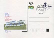 1999, Česko, CDV048, Výstava BRNO 2000 - Vila Tugendhat (1930) ⊙