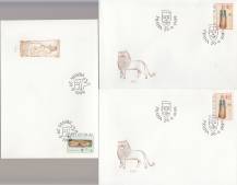 1999, Česko, FDC0229/0231, Včelí úly