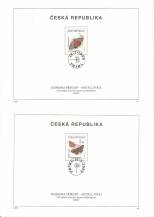1999, Česko, NL04a-d/1999, Ochrana přírody - ptáci a motýli