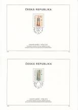 1999, Česko, NL15a-c/1999, Lidové umění - včelí úly