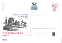 1999, Česko, P0047, Philexfrance, (*)