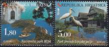 1999, Chorvatsko, 0498/0499, EUROPA: Přírodní a národní parky ✶✶