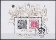 1999, Německo, A046, Mezinárodní výstava poštovních známek IBRA´99, Norimberk  ⊙