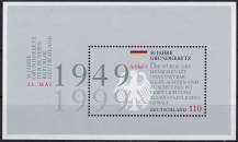 1999, Německo, A048, 50 let Základního zákona ✶✶