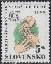 1999, Slovensko, 0182, Mezinárodní rok starších lidí ∗∗