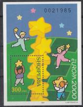 2000, Albánie, A123, EUROPA ✶✶