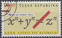 2000, Česko, 0260, Rok matematiky, ⊙