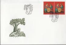 2000, Česko, FDC0278, Vánoce