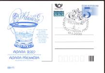 2000, Česko, P0059, Agara, ⊙
