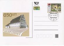 2001, Česko, CDV067, 650 let obce Velké Losiny ⊙