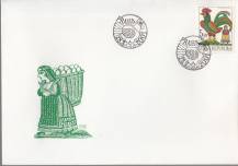 2001, Česko, FDC0288, Velikonoce