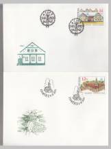 2001, Česko, FDC0304/0305, Krásy