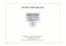 2001, Česko, NL07/2001, EUROPA - voda - české rybníkářství