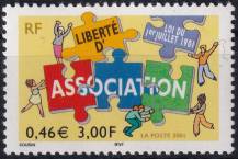 2001, Francie, 3544, 100 let zákona o vzdělání a sdružování (zákon z roku 1901) ✶✶