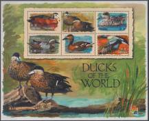 2001, Grenada, PL4638/4643, Mezinárodní výstava poštovních známek HONG KONG ´01: Kachny celého světa ✶✶