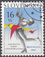 2001, Slovensko, 0227, ME v krasobruslení, Bratislava, ⊙