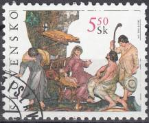 2001, Slovensko, 0253, Vánoce, ⊙