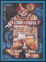 2002, Albánie, A138, EUROPA: cirkus ✶✶