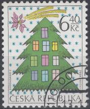 2002, Česko, 0337, Vánoce, ⊙