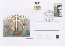 2002, Česko, CDV075, 100. výročí narození faráře Josefa Toufara ⊙