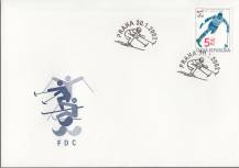 2002, Česko, FDC0315, Paralympijské hry