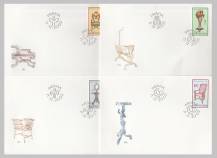 2002, Česko, FDC0339/0342, Slohový nábytek