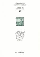 2002, Česko, PTM019, 84. výročí založení Poštovního muzea v Praze
