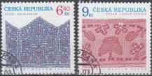 2003, Česko, 0352/0353, Tradice lidové tvorby: Krajky ⊙ 