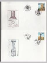 2003, Česko, FDC0360/0361, Technické památky