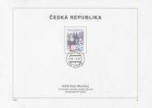 2003, Česko, NLB/2003, Blahopřejná známka: Růže nad Prahou (I)