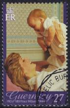 2003, Guernsey, 0973C, 21. narozeniny prince Williama: 1983  ⊙  