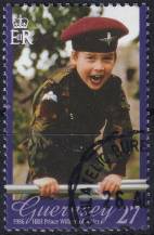 2003, Guernsey, 0975C, 21. narozeniny prince Williama: 1986  ⊙  