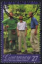 2003, Guernsey, 0980C, 21. narozeniny prince Williama: 1997  ⊙  