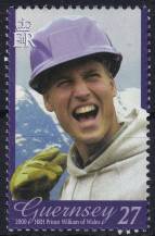 2003, Guernsey, 0981C, 21. narozeniny prince Williama: 2000  ✶✶