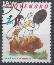 2003, Slovensko, 0298, Dětem, ⊙