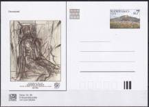 2003, Slovensko, CDV101, Nitrafila 2003, Volná tvorba a poštovní grafika Rudolfa Cigánika (✶)