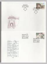 2004, Česko, FDC0389/0390, Technické památky