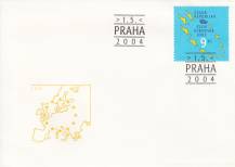 2004, Česko, FDC0394, Vstup do EU