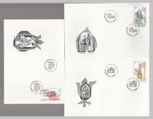 2004, Česko, FDC0397/0399, Rok české hudby