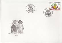 2004, Česko, FDC0402, Dětem