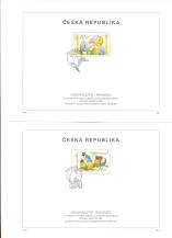 2004, Česko, NL409/412, Papoušci